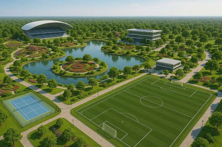 Sở Tài chính TP. Hà Nộicông bố danh mục Dự án Đầu tư xây dựng Khu cây xanh, thể dục thể thao Phúc Thịnh (ảnh minh họa. Nguồn Internet)