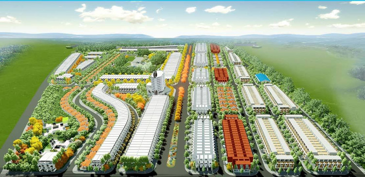 Mô hình một khu đô thị (ảnh minh họa. Nguồn Internet)