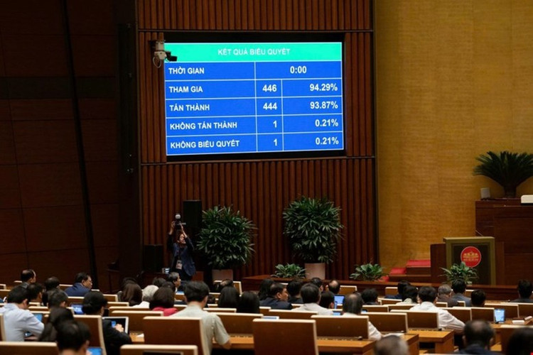 Luật Thương mại điện tử được Quốc hội thông qua tại Kỳ họp thứ 10 vừa qua (ảnh: CP)