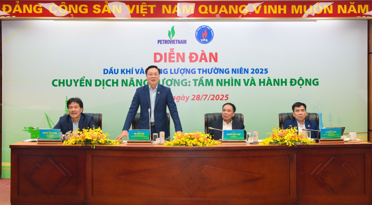 Diễn đàn Dầu khí và Năng lượng thường niên năm 2025 với chủ đề: “Chuyển dịch năng lượng: Tầm nhìn và Hành động” được Hội Dầu khí Việt Nam tổ chức ngày 28/7, tại Hà Nội (HHDK)