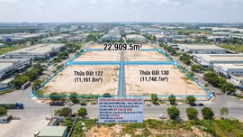 Đấu giá 22.909,5m² quyền sử dụng đất tại Khu công nghiệp Minh Hưng – Sikico (Đồng Nai). Ảnh minh họa: Ai
