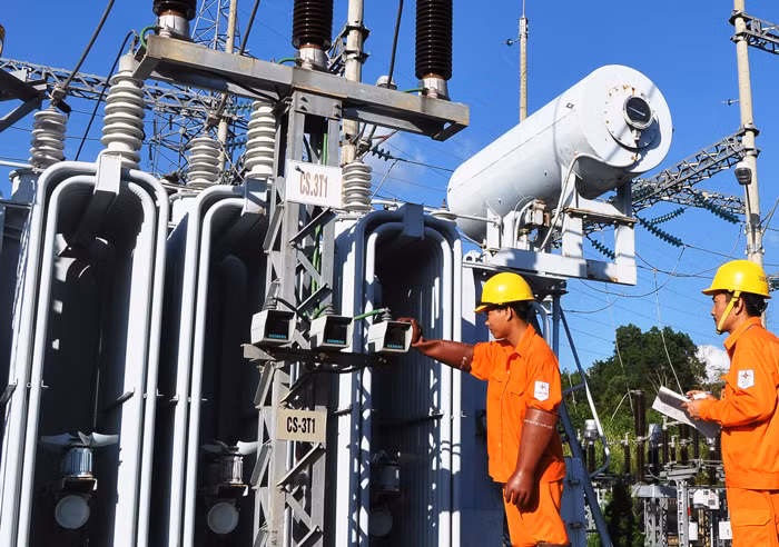 Gói thầu số 7: Xây lắp trạm thuộc Dự án Trạm biến áp 500 kV Tây Hà Nội có giá trúng thầu là 76,5 tỷ đồng. Ảnh: Quốc Tuấn