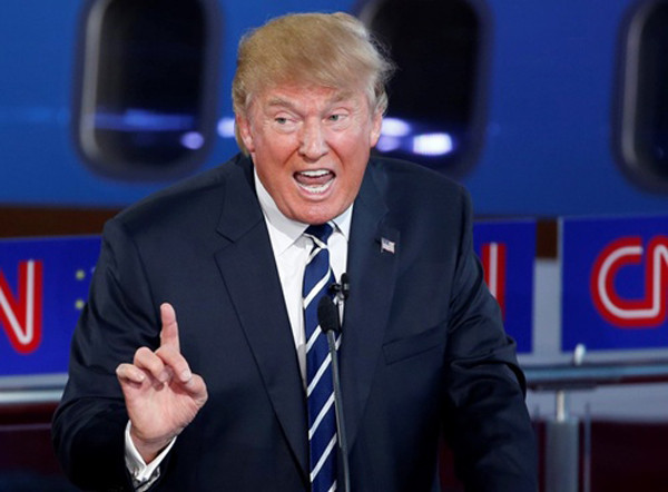 Ứng viên tổng thống Mỹ đảng Cộng hòa Donald Trump. Ảnh:Reuters