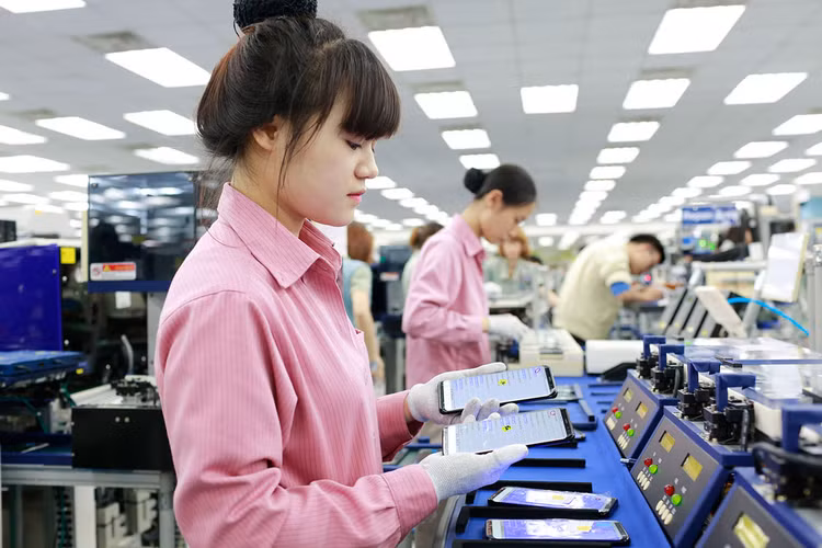 Tổng số vốn FDI đầu tư vào công nghiệp chế biến, chế tạo trong 2 tháng đầu năm đạt hơn 1,8 tỷ USD. Ảnh: Hoài Tâm