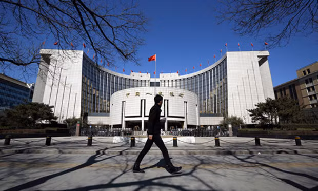 Trụ sở Ngân hàng Trung ương Trung Quốc (PBoC) ở Bắc Kinh.