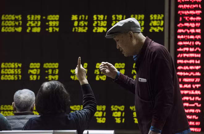 Chứng khoán Trung Quốc lại giảm hơn 6%