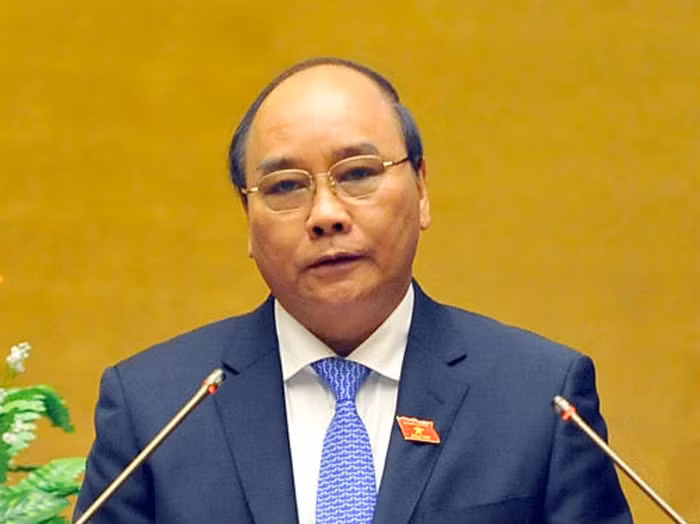 Thủ tướng Nguyễn Xuân Phúc thừa nhận nợ công đang tăng cao và áp lực trả nợ của quốc gia là khá lớn.Ảnh: N.A