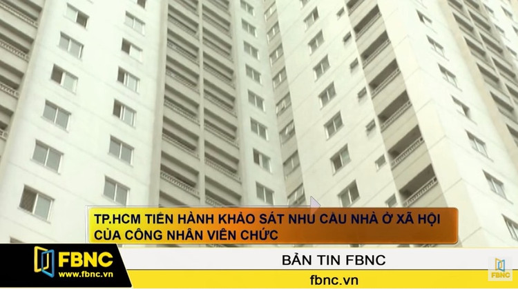 TPHCM tiến hành khảo sát nhu cầu nhà ở xã hội của công nhân viên chức