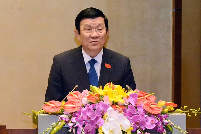 Ông Trương Tấn Sang chỉ thực sự chuyển giao công tác sau khi Quốc hội bầu được Chủ tịch nước mới. (Ảnh: Việt Hưng)