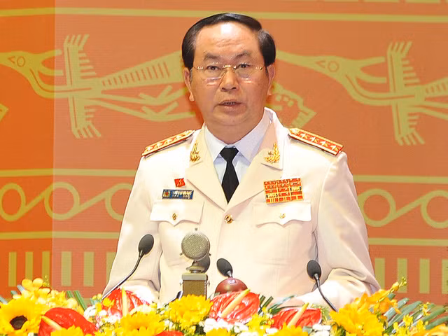 Đại tướng - Bộ trưởng Công an Trần Đại Quang là người duy nhất được Bộ Chính trị, Ban Chấp hành Trung ương Đảng giới thiệu để Quốc hội bầu Chủ tịch nước.