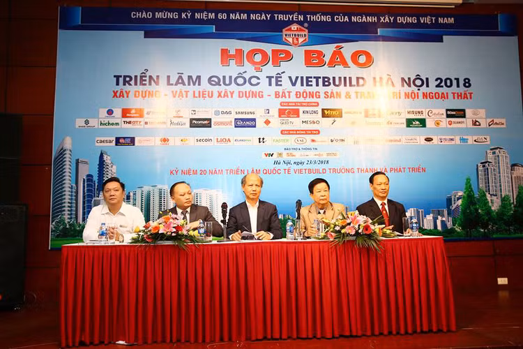 Gần 500 doanh nghiệp tham dự Vietbuild Hà Nội 2018