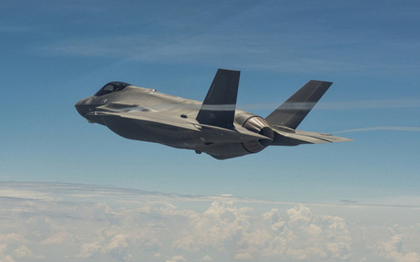Chiếc F-35 đầu tiên của Israel trong quá trình thử nghiệm. Ảnh:Aviationist.
