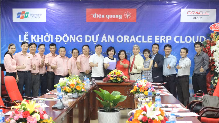 FPT IS triển khai hệ thống Oracle ERP Cloud cho Điện Quang