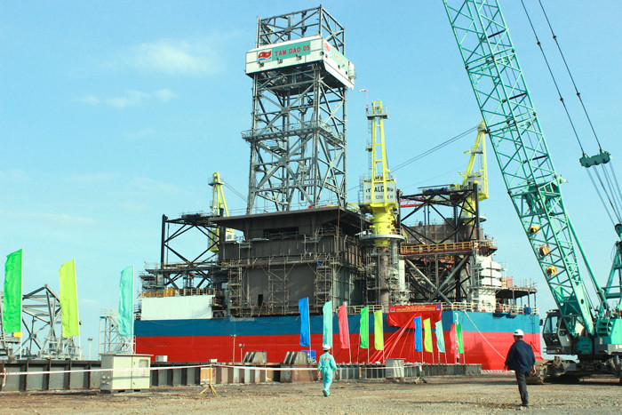 Công trình giàn khoan tự nâng Tam Đảo 05