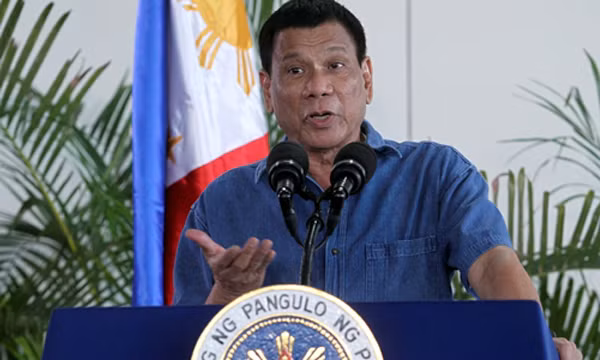 Tổng thống Philippines Rodrigo Duterte. Ảnh: Reuters.