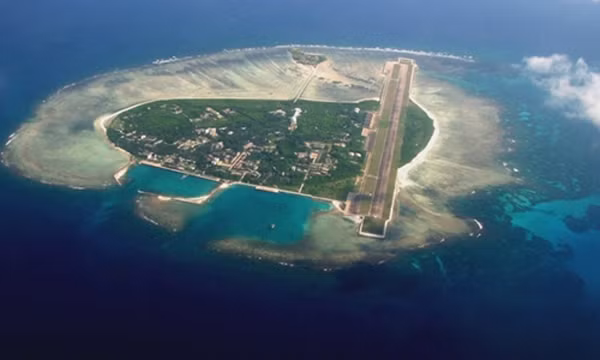 Đảo Phú Lâm thuộc quần đảo Hoàng Sa của Việt Nam đang bị Trung Quốc chiếm đóng trái phép. Ảnh: Wiki.