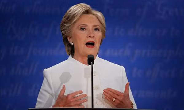 Ứng viên tổng thống Mỹ đảng Dân chủ Hillary Clinton. Ảnh: Reuters