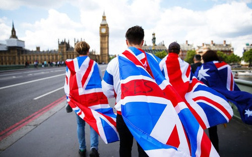 Từ sau cuộc trưng cầu dân ý Brexit, giá cả ở Anh đã tăng lên do đồng Bảng mất giá mạnh - Ảnh: Daily Express.