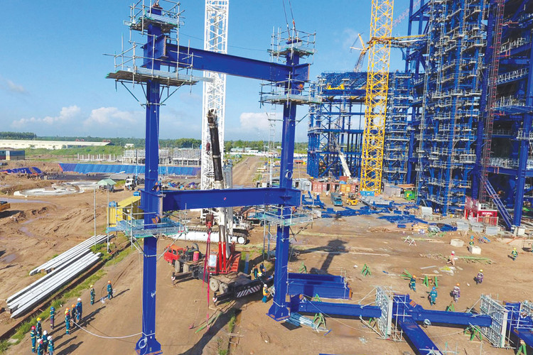 Dự án Nhà máy Nhiệt điện Long Phú 1 bị đình trệ sau khi nhà thầu Power Machine bị Chính phủ Mỹ cấm vận. Ảnh: NC st