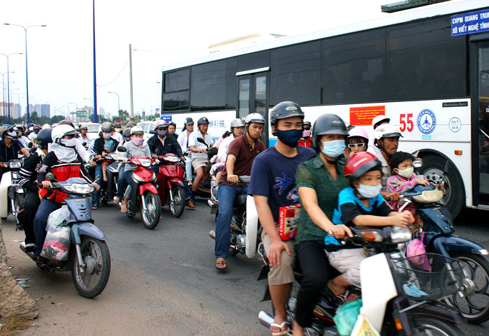 Dự án Xây dựng đường nối từ cảng Cát Lái đến đường Vành đai 2, TP.HCM chưa nhận được sự đồng thuận của người dân. Ảnh: Tiên Giang