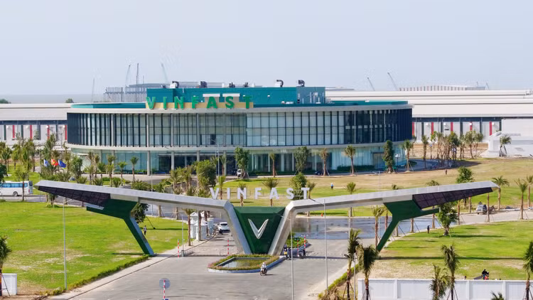 Dự án Nhà máy Sản xuất xe máy, ô tô VINFAST là minh chứng rõ nhất cho triết lý kinh doanh “Mãi mãi tinh thần khởi nghiệp” của doanh nhân Phạm Nhật Vượng. Ảnh: Lê Tiên