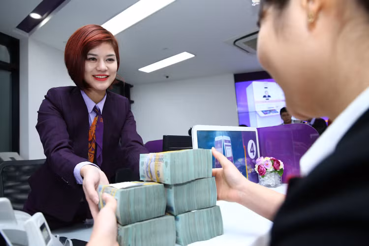 Nền kinh tế Việt Nam đang phụ thuộc quá nhiều vào các tổ chức tín dụng. Ảnh: Lê Tiên