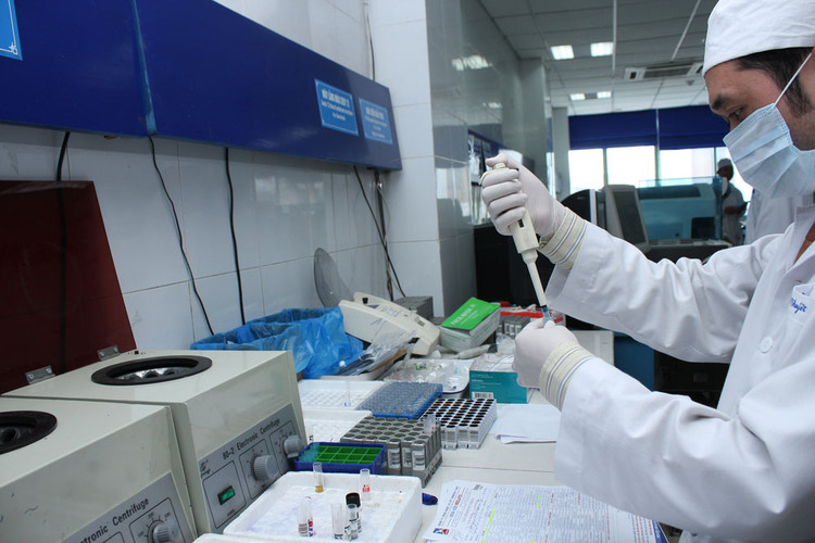 Trung ương Hội Chữ thập đỏ Việt Nam cam kết đảm bảo đủ diện tích để lập phòng khám điều trị kỹ thuật cao tại cơ sở 201 Nguyễn Thị Minh Khai, Quận 1, TP.HCM. Ảnh: Lê Tiên