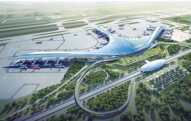 Nguồn vốn cho giải phóng mặt bằng giai đoạn 1 của Dự án Cảng hàng không quốc tế Long Thành là 23.000 tỷ đồng. Ảnh: Nhã Chi