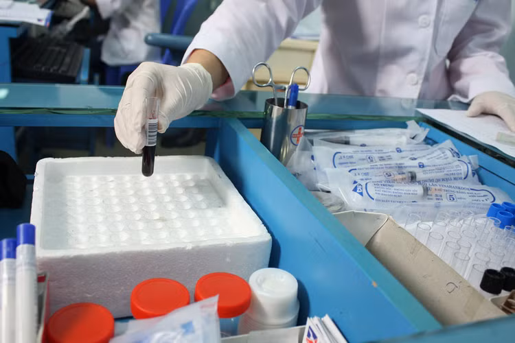 Mediplast là doanh nghiệp dẫn đầu trong lĩnh vực nhựa y tế với thế mạnh sản xuất bơm tiêm một lần và dây truyền dịch y tế. Ảnh: Nhã Chi 