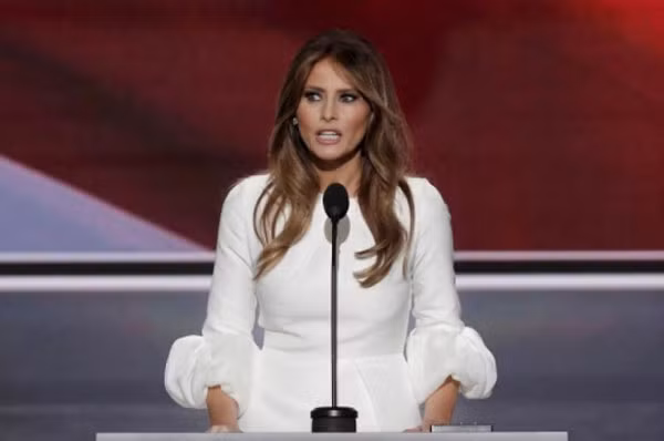 Bà Melania Trump, vợ ứng viên tổng thống Mỹ của đảng Cộng hoà Donald Trump. Ảnh: Reuters