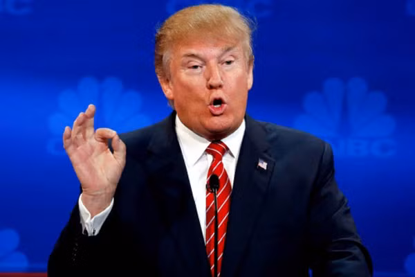 Ứng viên tổng thống Mỹ đảng Cộng hoà Donald Trump. Ảnh: CNBC