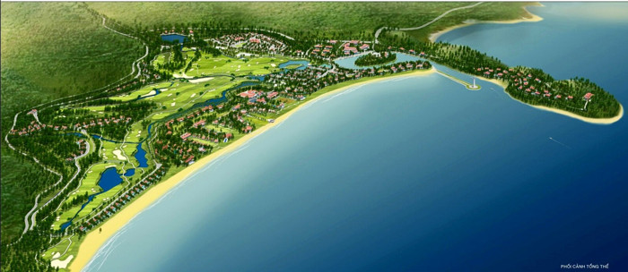 Phối cảnh Dự án du lịch Bình Tiên