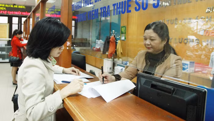 Lũy kế thu ngân sách nhà nước 2 tháng đầu năm 2019 đạt gầ̀n 246,5 nghìn tỷ đồng, bằng 17,5% dự toán năm. Ảnh: Anh Hùng