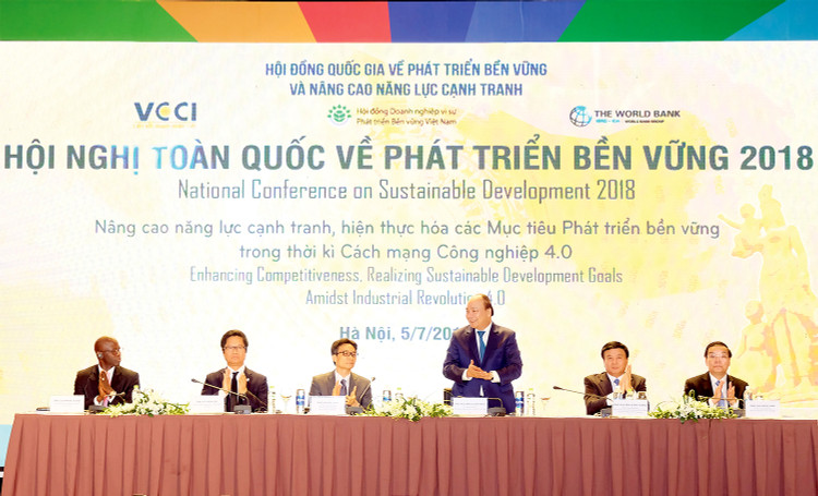 Thủ tướng Nguyễn Xuân Phúc: Chính phủ cam kết tạo cơ hội học tập những tri thức mới cho mọi người dân. Ảnh: Thanh Hải