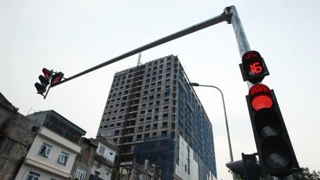 Cao ốc 8B Lê Trực. Ảnh tư liệu.