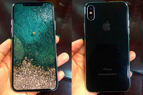 Mô hình iPhone 8 dựng theo tin đồn