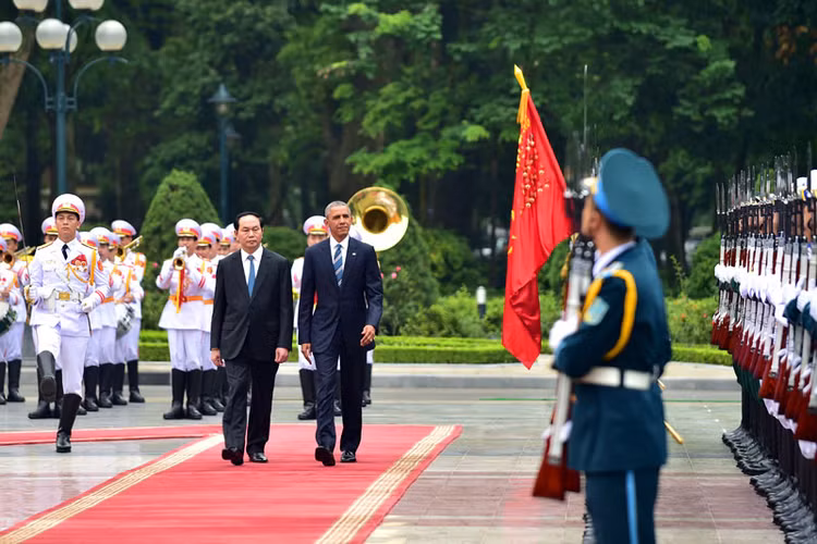Tổng thống Hoa Kỳ Barack Obama thăm chính thức Việt Nam từ ngày 23 - 25/5. Ảnh: Nhật Bắc