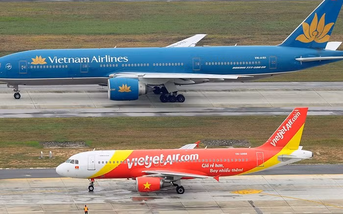 Vietjet Air có tỷ lệ chuyến bay đúng giờ thấp nhất, chỉ chiếm 82,2%