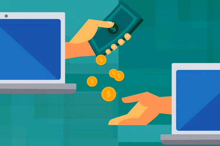 Với mô hình vay ngang hàng, người đi vay và người cho vay được kết nối thông qua giải pháp công nghệ. Ảnh: Hoài Anh