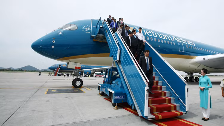 Kế hoạch lợi nhuận sau thuế năm 2018 của Vietnam Airlines ước giảm 30% so với thực hiện năm 2017 vì ảnh hưởng của giá dầu. Ảnh: Lê Tiên