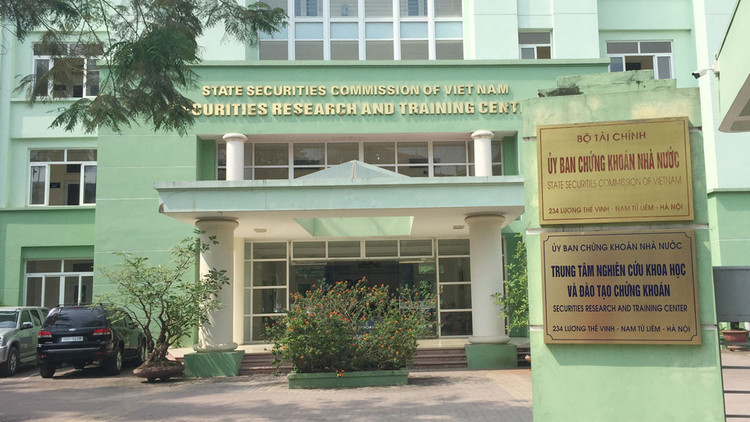 Gói thầu số 28 Tư vấn thí nghiệm cọc công trình do Ban Quản lý đầu tư xây dựng chuyên ngành của Ủy ban Chứng khoán Nhà nước làm chủ đầu tư. Ảnh: Thảo Kiên