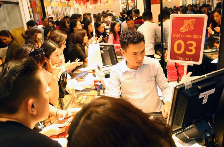 Giá vàng trong nước đã tăng khoảng 13,6% tính từ tháng 6/2019 đến nay. Ảnh: Nhã Chi