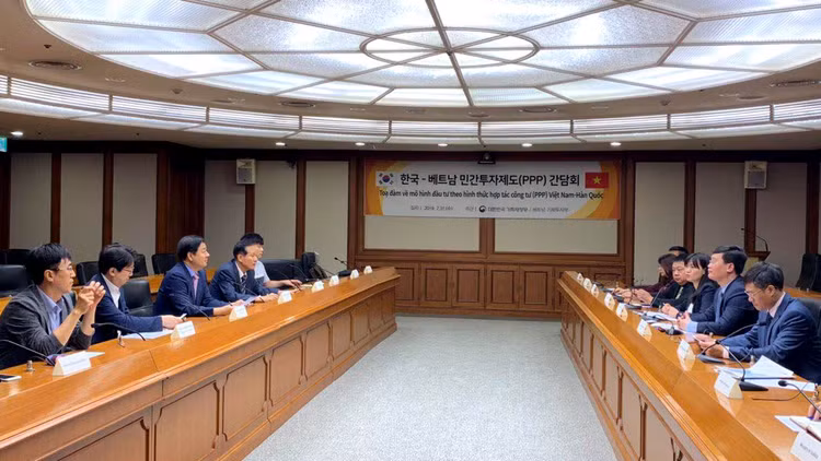 Buổi tọa đàm về mô hình đầu tư theo hình thức đối tác công tư giữa Bộ Kế hoạch và Đầu tư và Bộ Kế hoạch và Tài chính Hàn Quốc