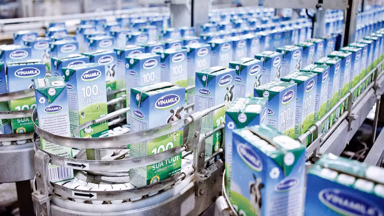 Trong năm 2019, Vinamilk được công bố trúng 7 gói thầu sữa học đường tại các địa phương: Bình Thuận, Tây Ninh, Vĩnh Long, Ninh Thuận, TP.HCM, Đà Nẵng và Bình Định. Ảnh: Tường Lâm