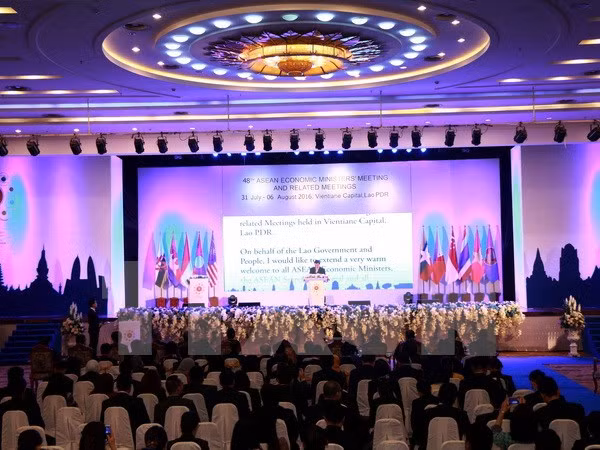 Toàn cảnh lễ khai mạc. (Ảnh: Phạm Kiên/TTXVN)