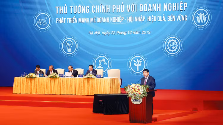 Theo Bộ trưởng Bộ Kế hoạch và Đầu tư Nguyễn Chí Dũng, niềm tin của các doanh nghiệp và nhà đầu tư đã có mức tăng đáng kể. Ảnh: Huấn Anh