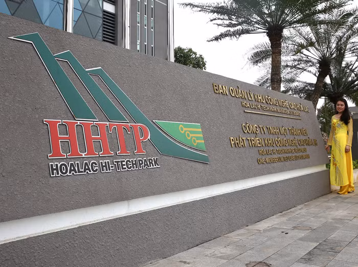 Năm 2016, Ban Quản lý KCNC Hòa Lạc đã cấp Giấy chứng nhận đăng ký đầu tư cho 9 dự án trong lĩnh vực sản xuất, nghiên cứu công nghệ cao, cung cấp dịch vụ… Ảnh: Lê Tiên