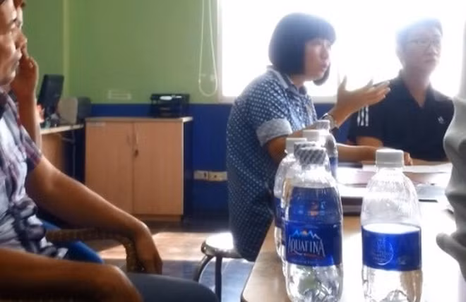 Ông giám đốc Phe Chai Yuan tại buổi làm việc với cơ quan chức năng quận 7 và Hepza