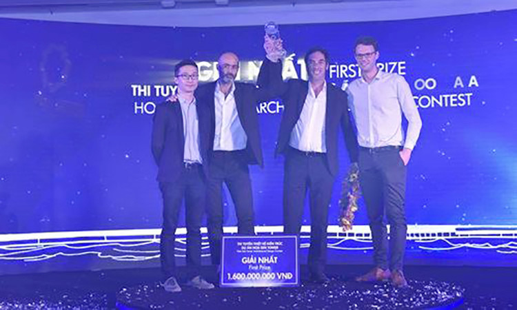 Nhà thầu Group8Asia (Thụy Sĩ) đoạt giải Nhất thiết kế Hoa Sen Tower