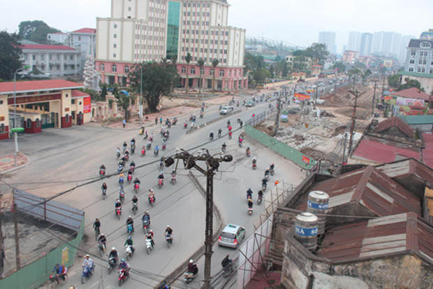 Dự án đường vành đai 2 có tổng mức đầu tư là 2.560 tỷ đồng, trong đó có 2.023 tỷ dành cho giải phóng mặt bằng
